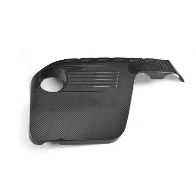 Carbon fibre engine cover for BMW F80 M3 F82 F83 M4 S55 engine gloss clear coat replacement