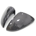 Carbon fibre mirror covers pair for VW Golf MK7 GTI Golf R gloss UV-resistant clear coat finish