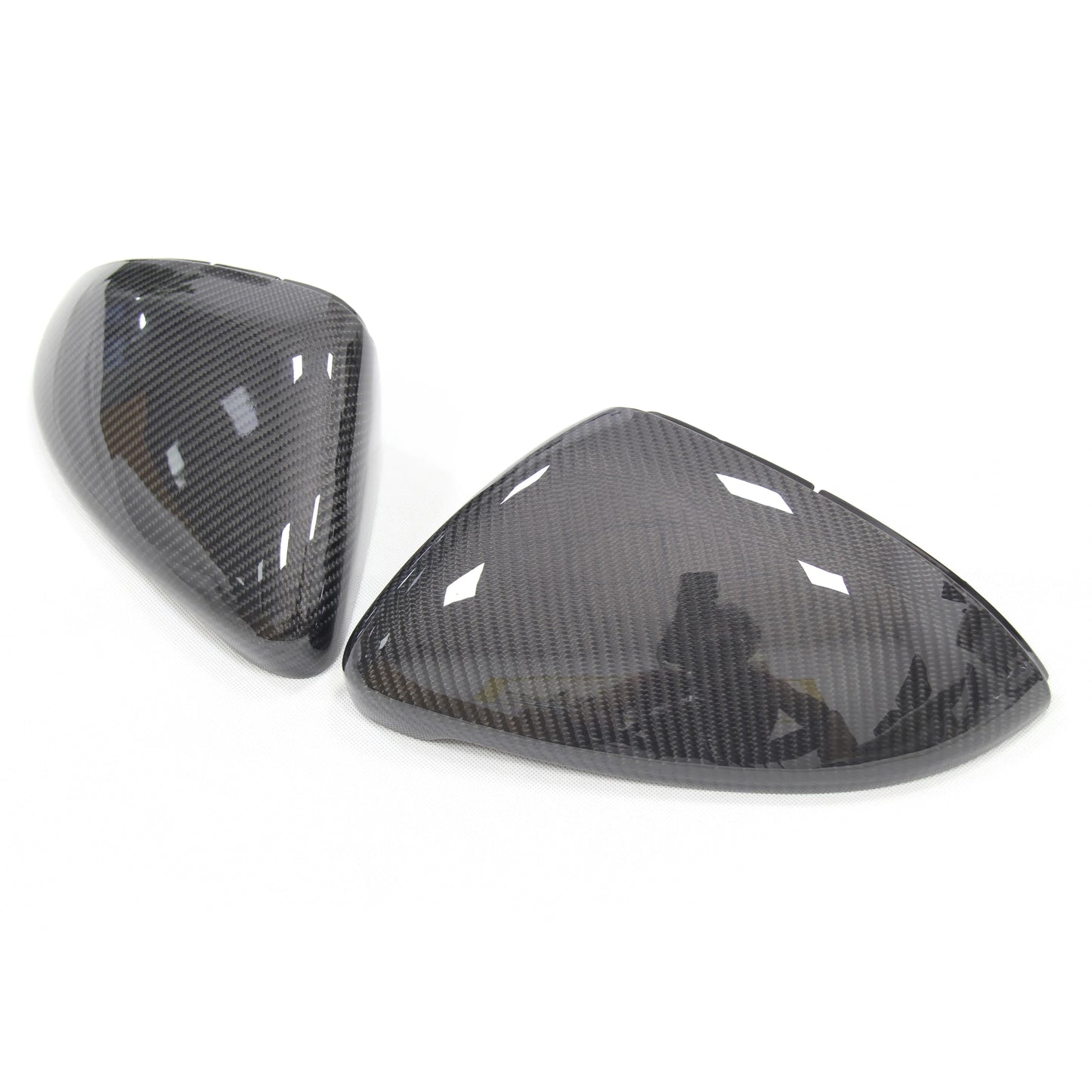 Carbon Fibre Side Mirror Covers – Fits Volkswagen Golf MK7 GTI & MK7 R