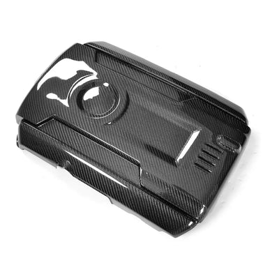 Carbon fibre engine cover for VW Golf GTI Golf R MK7 2014-2021 EA888 engine gloss clear coat