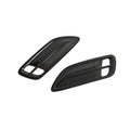 Kia Stinger GT dry carbon fibre hood vent covers pair – lightweight bonnet vent overlay for 2018 to 2023 Kia Stinger GT models