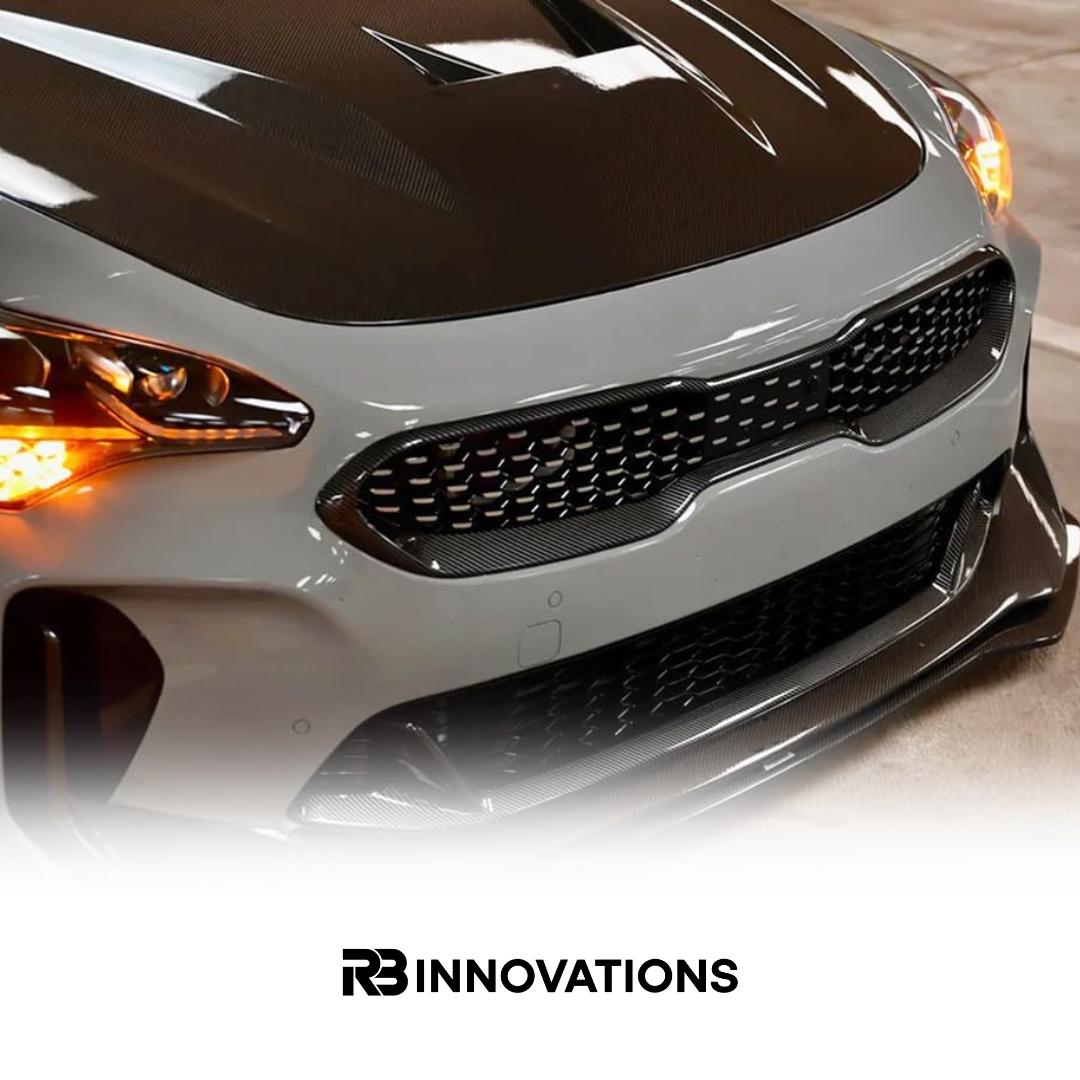 KIA Stinger Carbon Fibre Upper Grille Trim