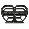 BMW G80 M3 forged carbon fiber CSL style front kidney grille for non-ACC models, full front view