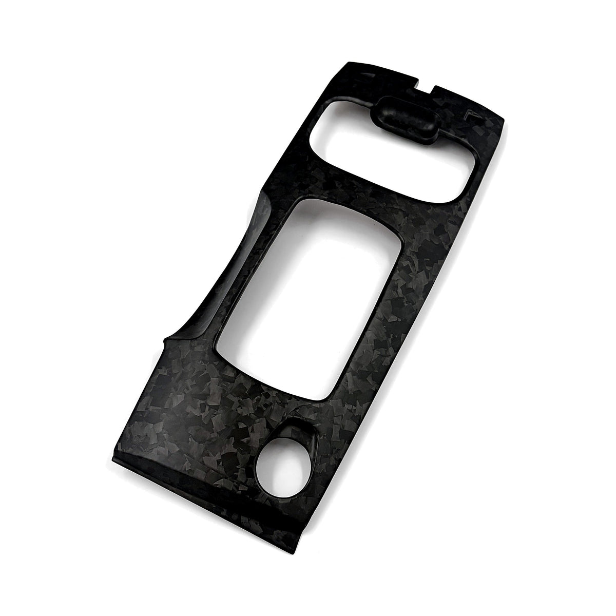 Matte forged carbon fibre shifter surround overlay for the Ford FG and FG-X Falcon