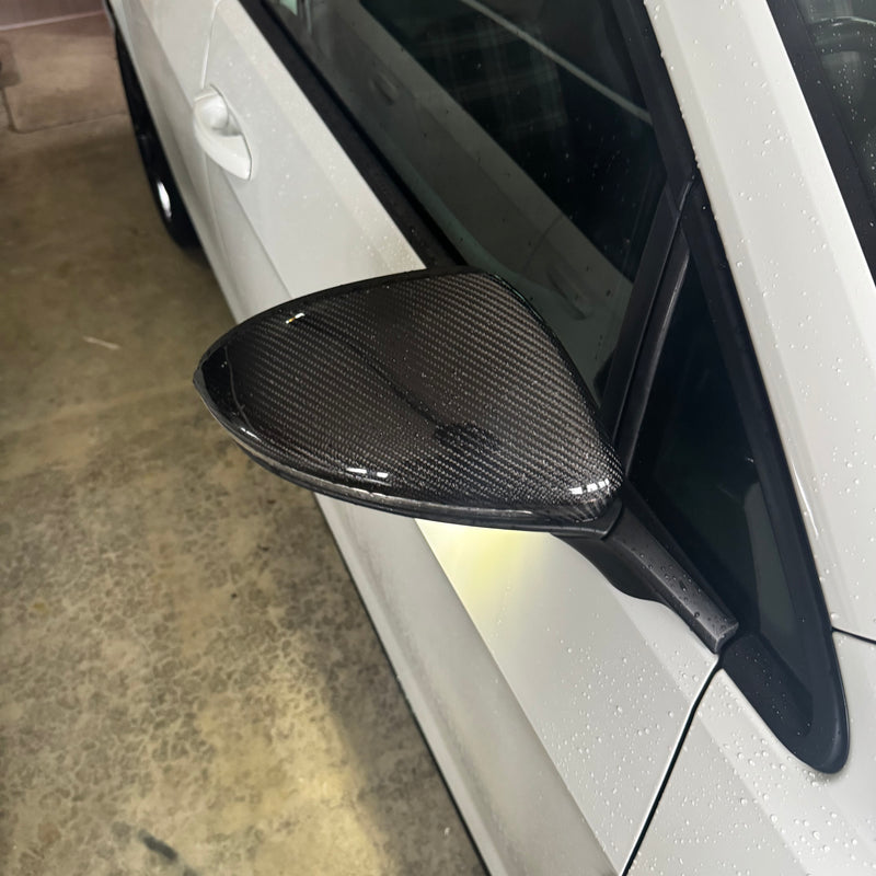 MK7 Golf Carbon Fibre Mirror Cap