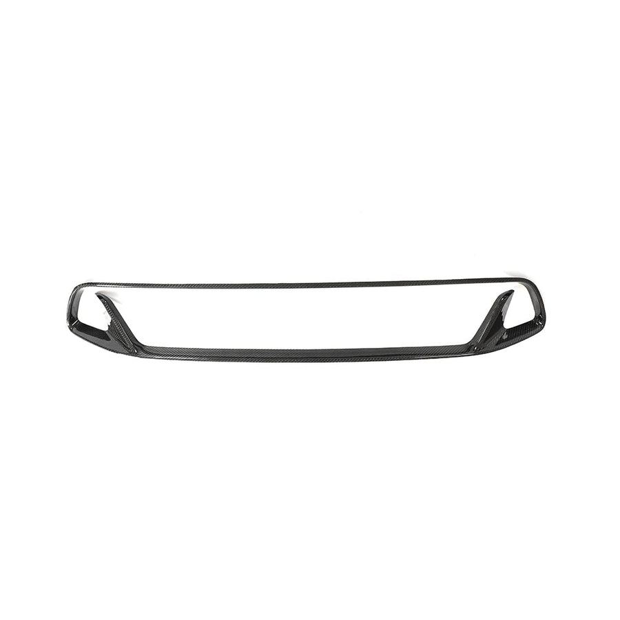 Kia Stinger GT carbon fibre lower bumper grille trim side profile – OEM-fit carbon fibre front bumper grille insert for 2018 to 2022 Stinger CK