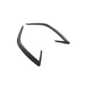 Carbon fibre rear bumper splitter canards for Kia Stinger 2018 to 2023