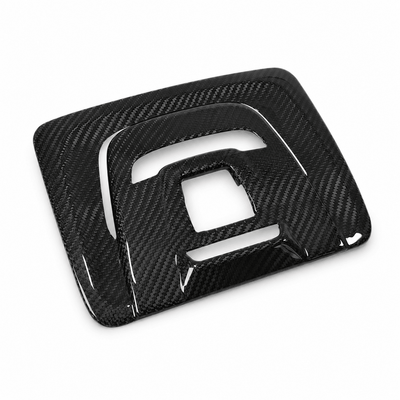 Toyota GR Corolla dry carbon fibre interior reading light bezel cover in gloss twill weave by RB Innovations