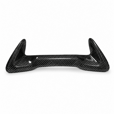 Toyota GR Corolla GZEA14 dry carbon fibre seat headrest trim cover in gloss twill weave finish by RB Innovations