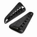 Toyota GR Corolla dry carbon fibre side vents pair, gloss prepreg carbon weave, exterior fender accent for 2023+ GR Corolla